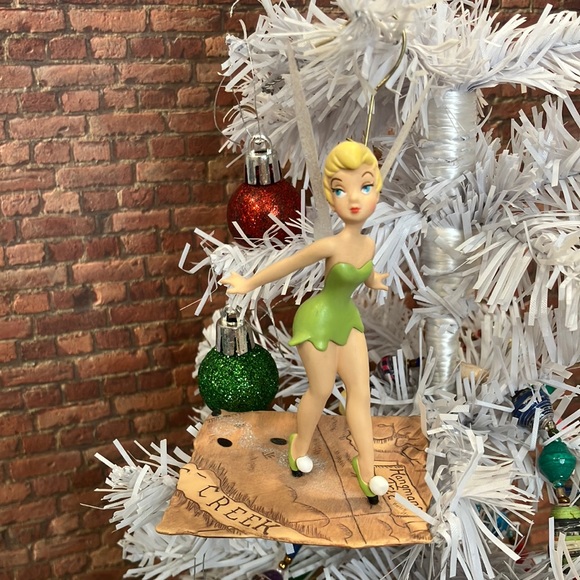 Hallmark Disney Tinker Bell ornament Mischievous Little Tinkerbell Map Peter - Picture 5 of 5